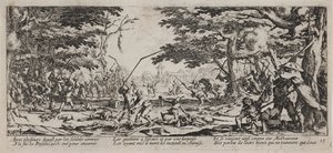 Krigens elendighed og ulykker (blad 17) af Jacques Callot