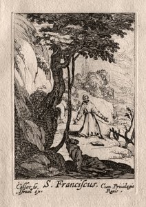 The Penitents: St. Francois af Jacques Callot