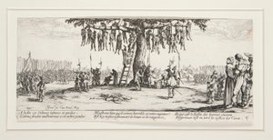 Krigens store elendighed: N. 11 - Ophængningen af Jacques Callot