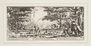 Krigens store elendighed: N. 17 - Bøndernes hævn af Jacques Callot