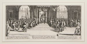Krigens store elendighed: Nej. 18 - Uddeling af belønninger af Jacques Callot