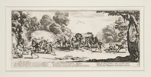 Krigens store elendighed: nr. 8 - L af Jacques Callot