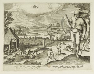6. måned, juni af Jacques Callot