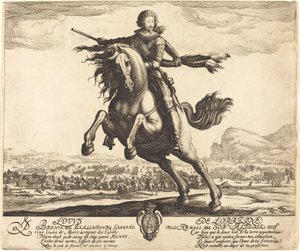 Louis af Lorraine, prins af Phalsbourg af Jacques Callot