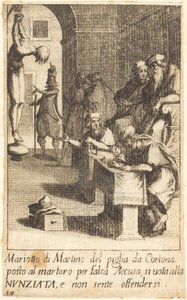 Mariotto di Martino af Jacques Callot