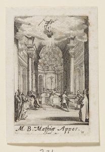 Apostlen Matthæus (Mathiae Appos.) af Jacques Callot