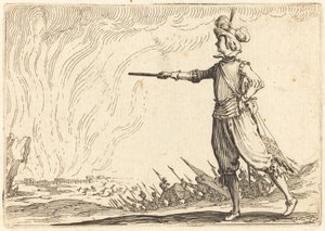 Militærchef til fods, ca. 1622.
