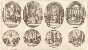 Passionens mysterier af Jacques Callot