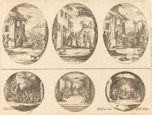 Passionens mysterier af Jacques Callot