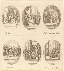 Lidenskabens mysterier, ca. 1631. af Jacques Callot