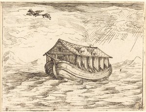 Noahs ark. af Jacques Callot