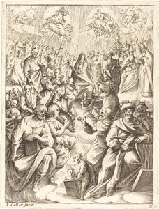 Paradise, 16081611. af Jacques Callot