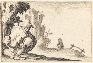 Bondens afføring af Jacques Callot