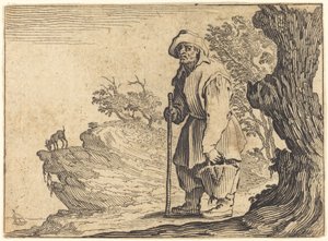 Bonde med Sæk af Jacques Callot