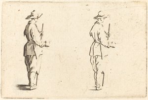 Bonde med en Kop af Jacques Callot