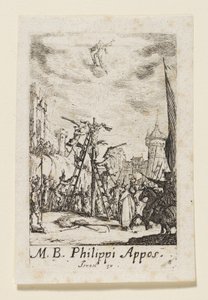 Apostlen Filip (Philippi Appos.) af Jacques Callot
