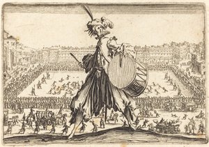Piazza ved Porta al Prato, ca. 1622. af Jacques Callot