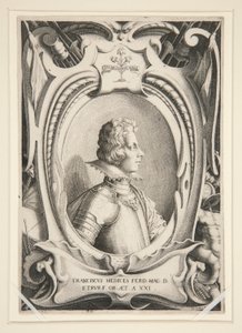 Portræt af Francois de Medicis af Jacques Callot