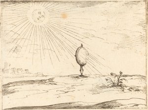 Solens stråler af Jacques Callot