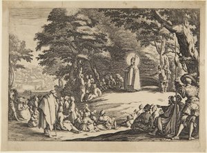 Sankt Amond, Sankt Nikolaus eller Sankt Severin af Jacques Callot
