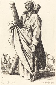 Sankt Andreas af Jacques Callot