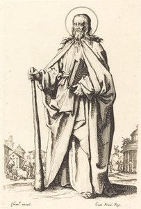 Saint James the Less, udgivet 1631. af Jacques Callot