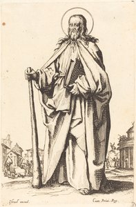 Saint James the Less, udgivet 1631. af Jacques Callot