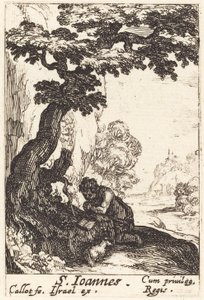 Sankt Johannes Døberen af Jacques Callot
