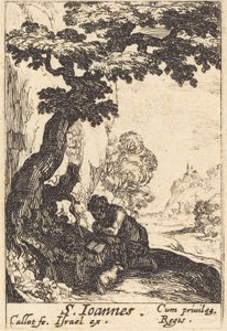 Sankt Johannes Døberen af Jacques Callot
