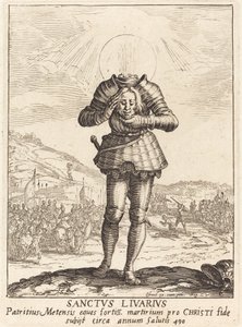 Saint Livier af Jacques Callot