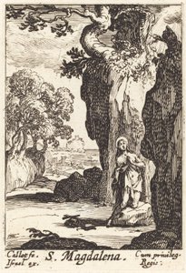 Sankt Maria Magdalena. af Jacques Callot