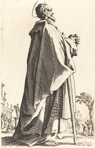 Saint Matthew, udgivet 1631. af Jacques Callot