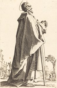Saint Matthew, udgivet 1631. af Jacques Callot