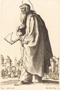 Sankt Thaddeus, udgivet 1631. af Jacques Callot