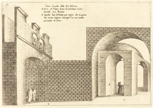 Anden del af Via Dolorosa af Jacques Callot