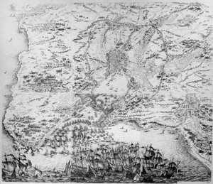 La Rochelles sejre af Jacques Callot