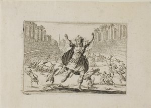 Skirmish in the Circus, fra The Caprices af Jacques Callot