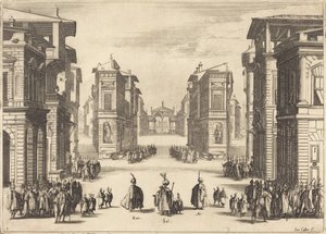 Suleiman, Akt I af Jacques Callot