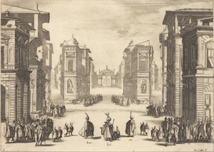 Suleiman, Akt I af Jacques Callot