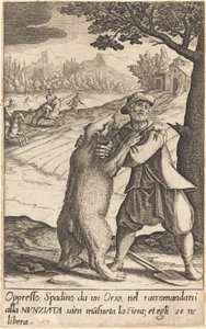 Spadino, 1619. af Jacques Callot