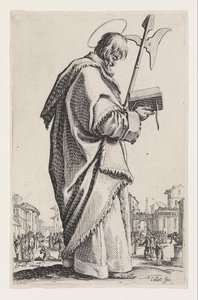 Sankt Mattias af Jacques Callot