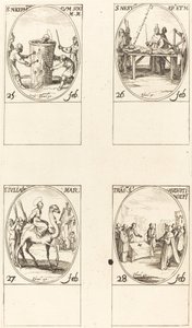 St. Nicephorus; Sankt Nestor; St. Julian; Oversættelse af St. Augustin af Jacques Callot