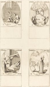 Sankt Peter, Apostel; St. Maria af Englene; Opdagelse af liget af St. Stephen; St. Dom af Jacques Callot