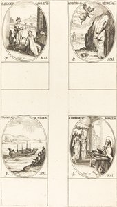 Sankt Stanislaus; Sankt Michaels tilsynekomst; Oversættelsen af St. Nicholas; St. G af Jacques Callot