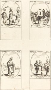 St. Urban; Oversættelsen af St. Mary of James; St. Quadrat; Sankt Julius af Jacques Callot