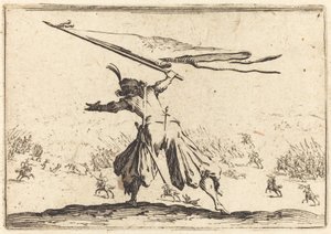 Fanebærer af Jacques Callot
