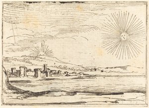 Solen står op, 1628. af Jacques Callot