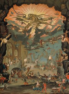 Sankt Antonius fristelse, af Jacques Callot (1592-1635) af Jacques Callot