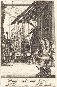 Magiernes tilbedelse af Jacques Callot