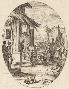 Magiernes tilbedelse af Jacques Callot
